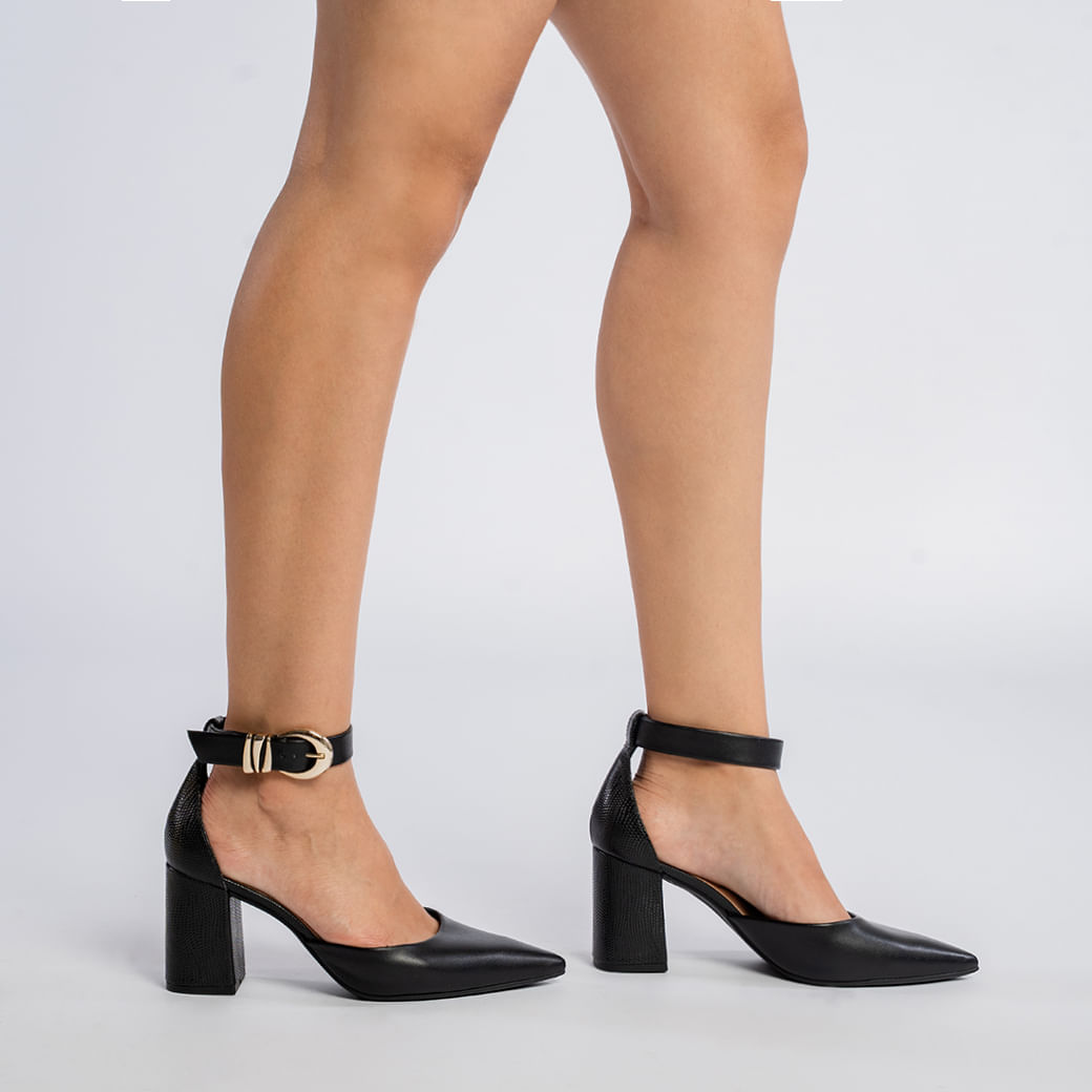 Ramarim Sapato 2654134-0007 Preto Sintetico2